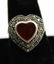 Vintage Silver and Carnelian Heart-Shaped Jewelry - 5