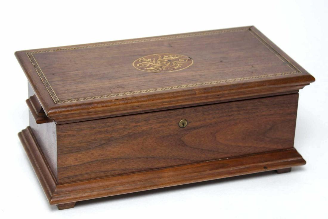 American Marquetry Inlaid Jewelry Box (1 of 6)
