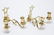 Colonial Williamsburg Brass Candle Sconces, Pair - 2