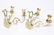Colonial Williamsburg Brass Candle Sconces, Pair - 3