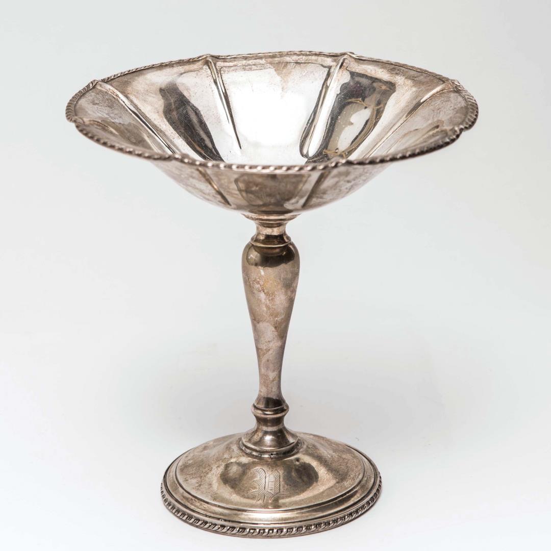 Frank M. Whiting Sterling Silver Tazza, Weighted (1 of 4)