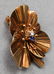 Vintage Tiffany & Co. 14K Sapphire & Diamond Clip - 2