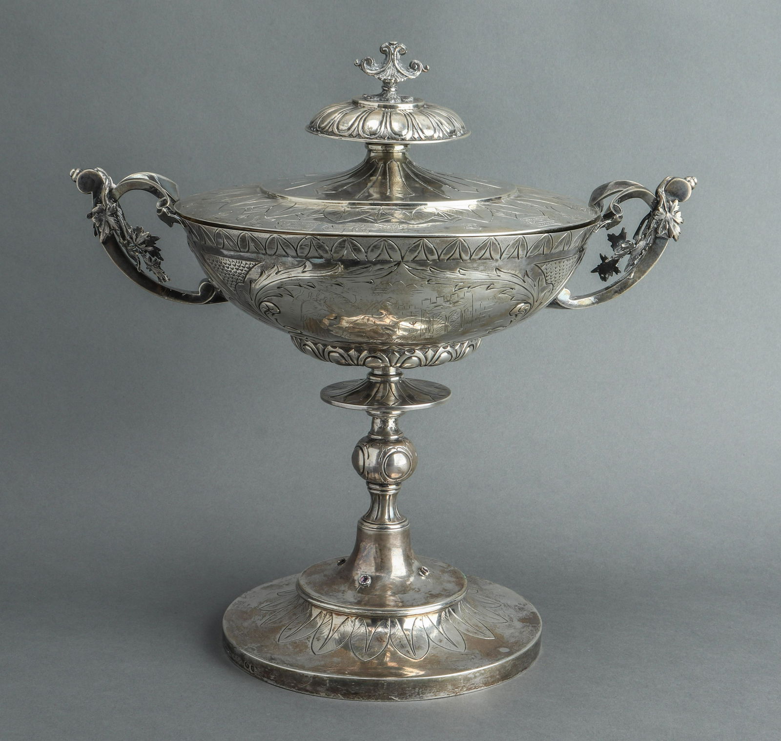 Judaica Robert Hendery Silver Covered Elijah Cup (1 of 10)
