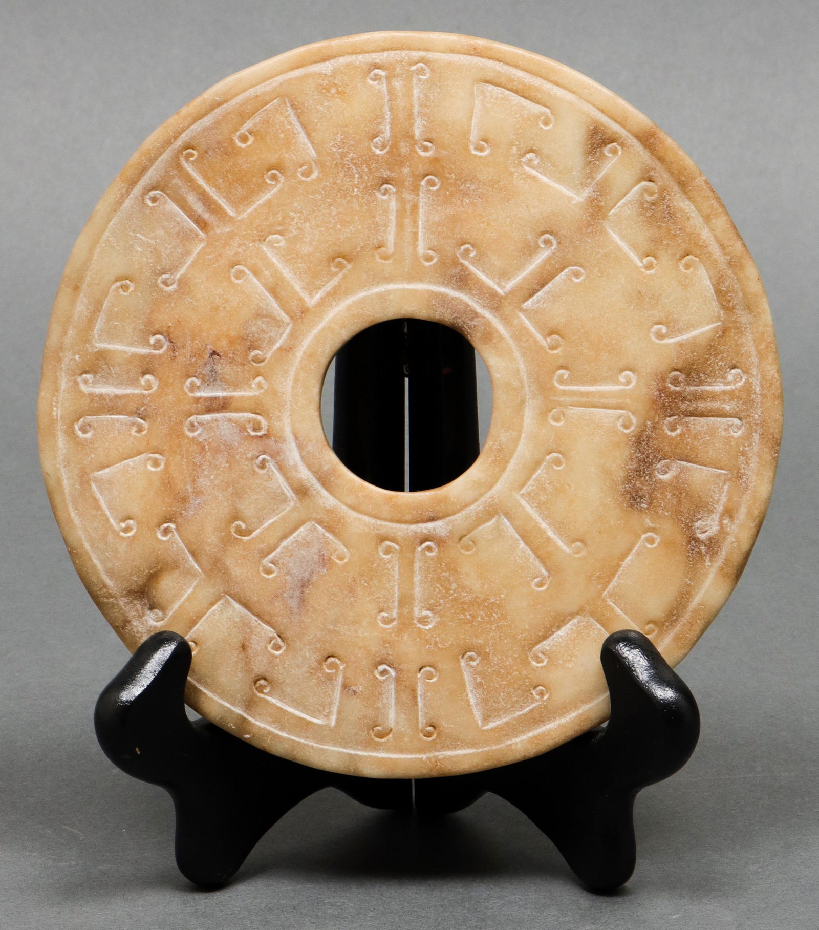 Chinese Carved Jade Bi Disk (1 of 8)