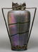 Loetz Attributed Bronze Mounted Iridescent Vase