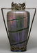 Loetz Attributed Bronze Mounted Iridescent Vase - 4