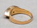 Mid-Century Modern 14K Yellow Gold Diamond Ring - 3