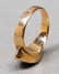 Mid-Century Modern 14K Yellow Gold Diamond Ring - 4