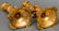 Louis XV Style Figural Gilt Bronze Candlesticks Pr - 6