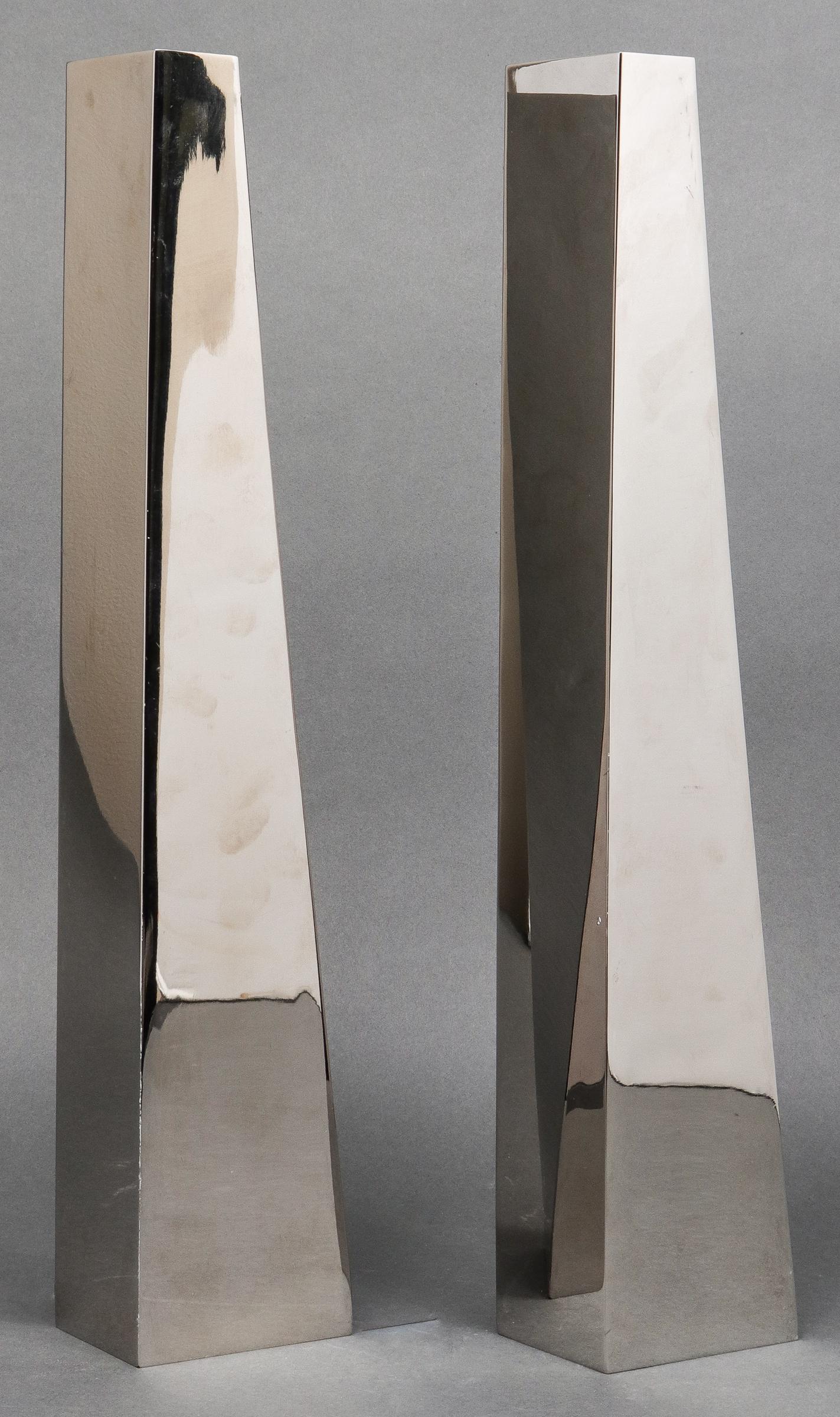 Zaha Hadid for Alessi Modern "Crevasse" Vases, Pr (1 of 8)