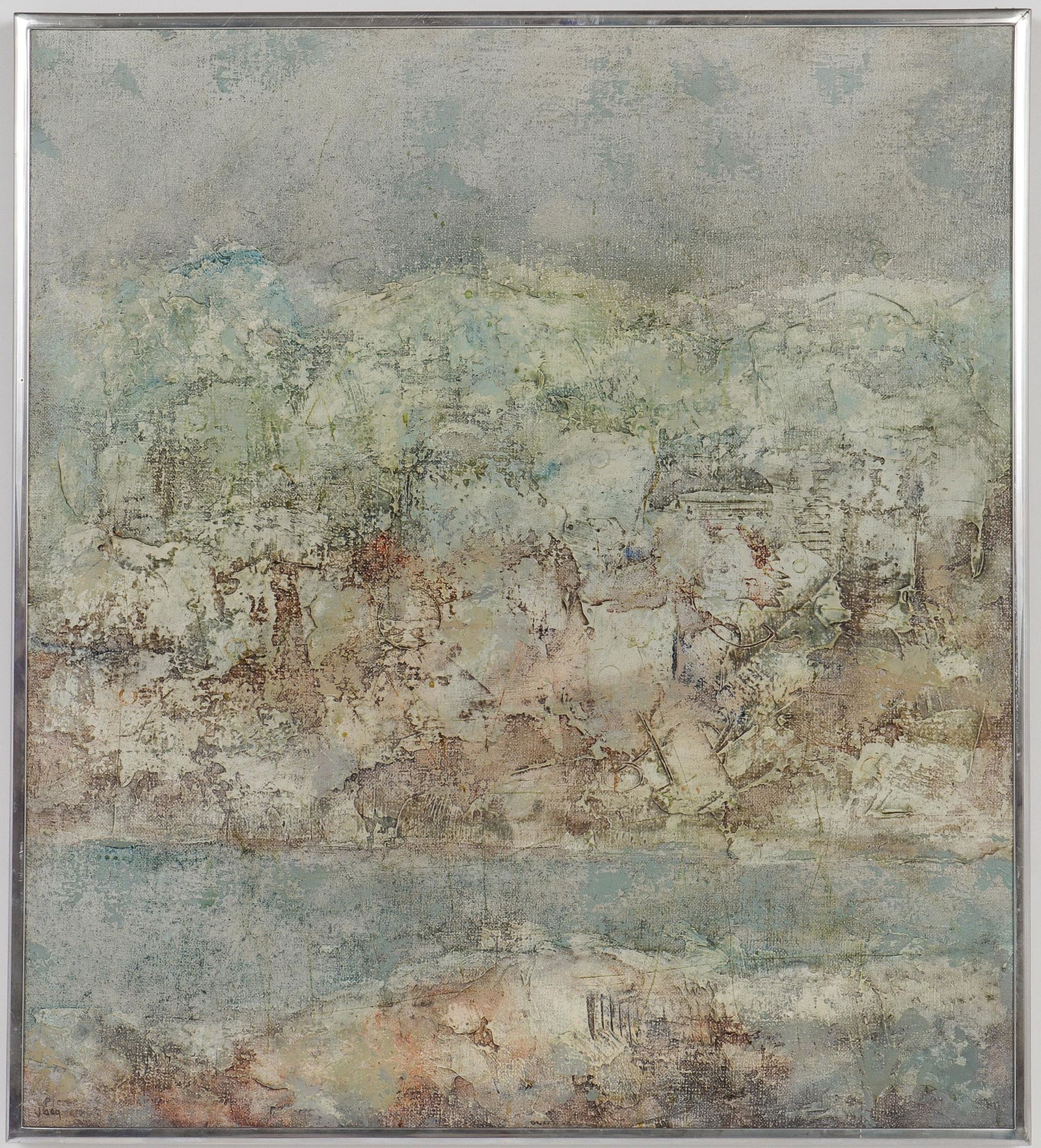 Pierre Jacquemon Modern Abstract, Oil on Canvas (1 of 6)