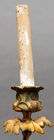 Louis XV Rococo Manner Gilt Metal Candelabra, Pr - 4