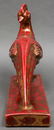 Zsolnay Modern Red Glaze & Gilt Ceramic Bird - 5