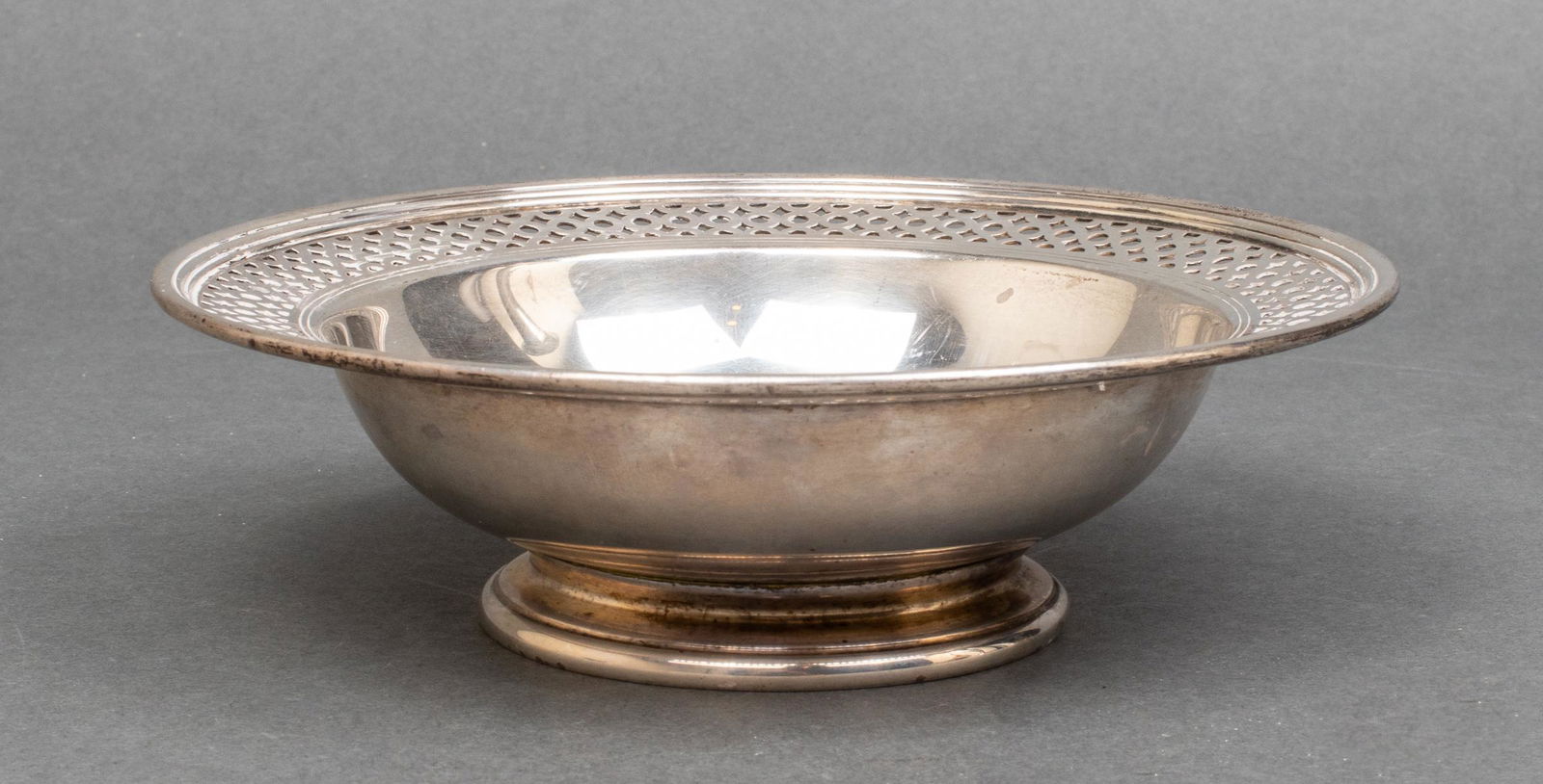 Tiffany & Co. Sterling Silver Pierced Footed Bowl (1 of 6)