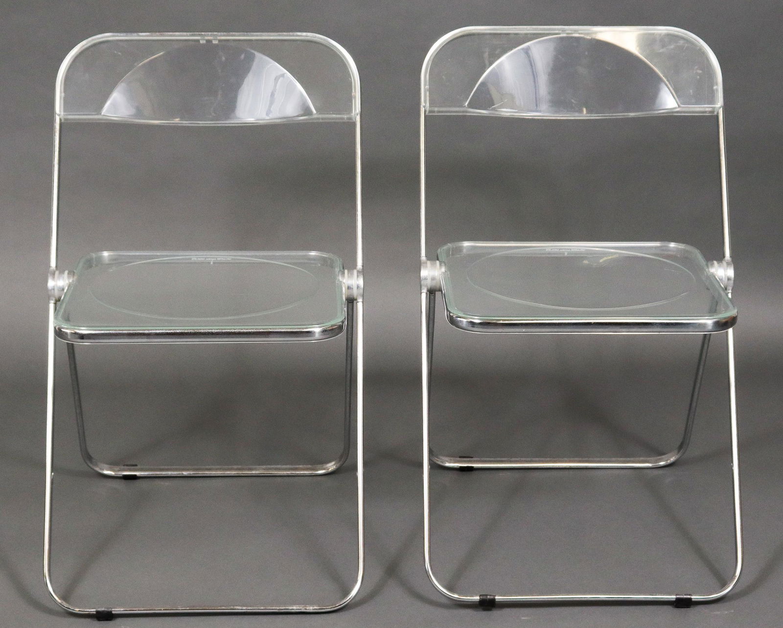 Modern Plia for Castelli Lucite Folding Chairs, Pr (1 of 7)