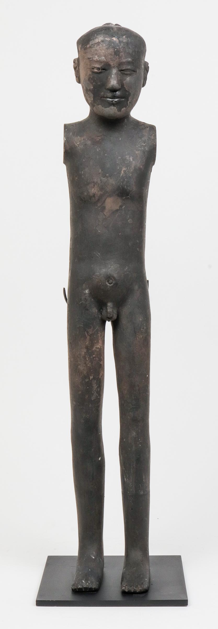 Chinese Han Dynasty Pottery "Stick" Figure (1 of 6)