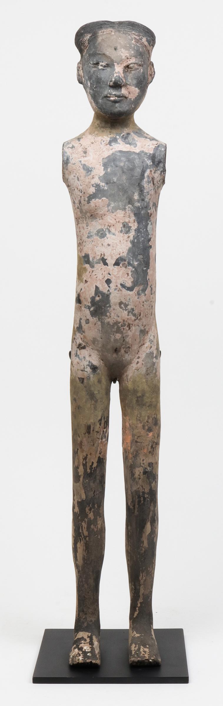 Chinese Han Dynasty Pottery "Stick" Figure (1 of 8)