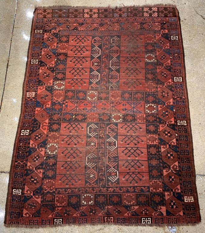 Geometric Caucasian Rug, 6' 1" L x 4' 5" W (1 of 2)