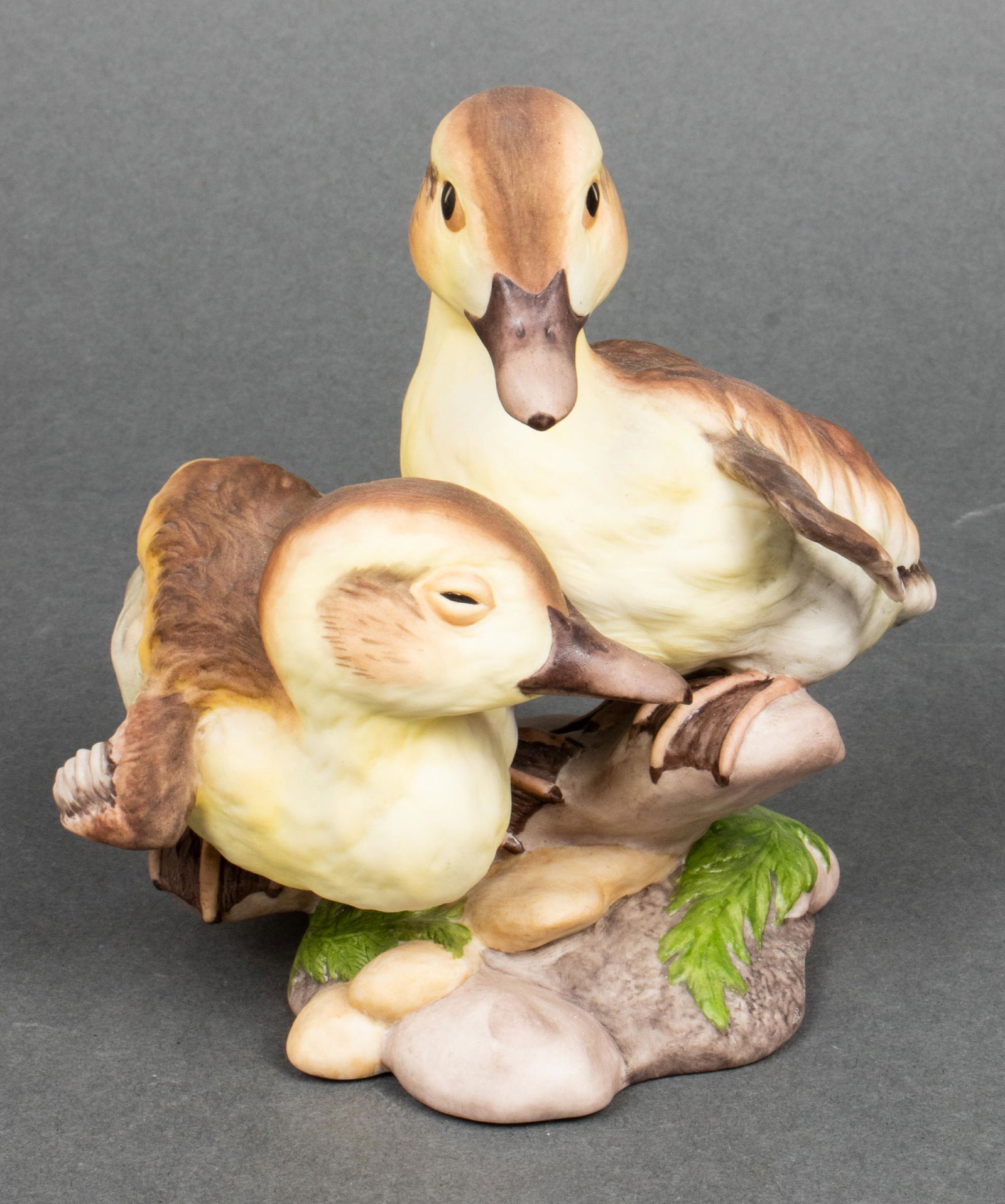 Boehm Mallard Duckling Bisque Figural Group (1 of 5)