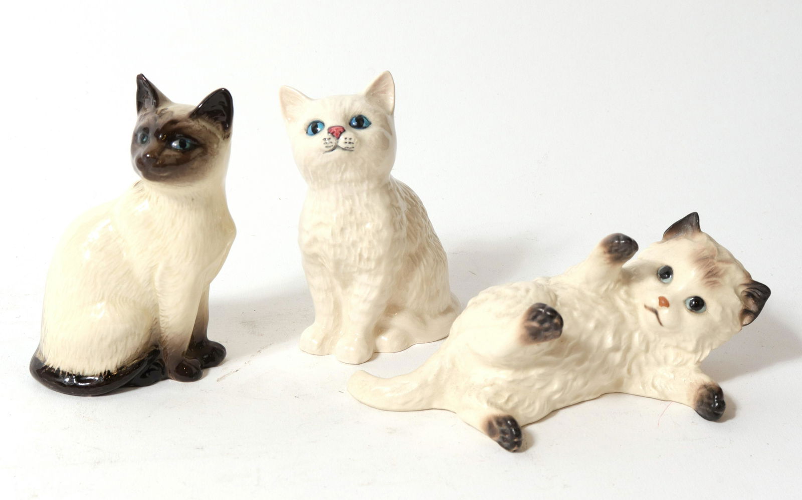 Royal Doulton & Other Ceramic Cat Figures, 3 (1 of 4)