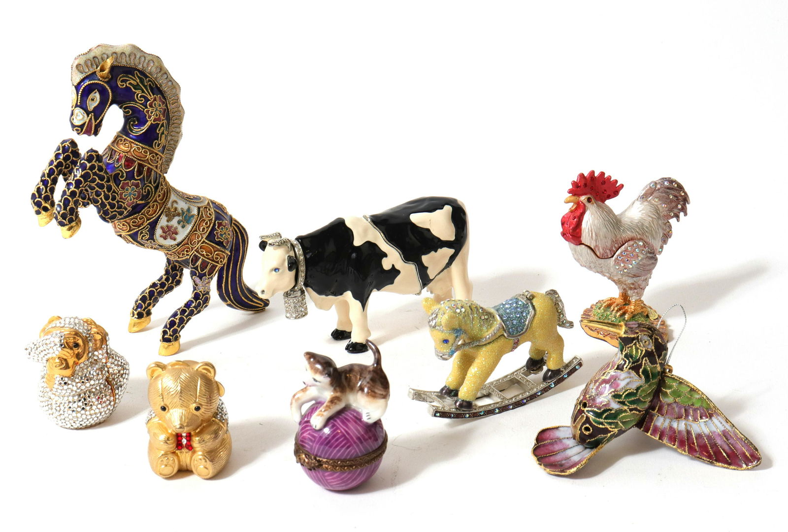 Small Animal Trinkets incl. Perry Borelli, 8 Pcs. (1 of 4)