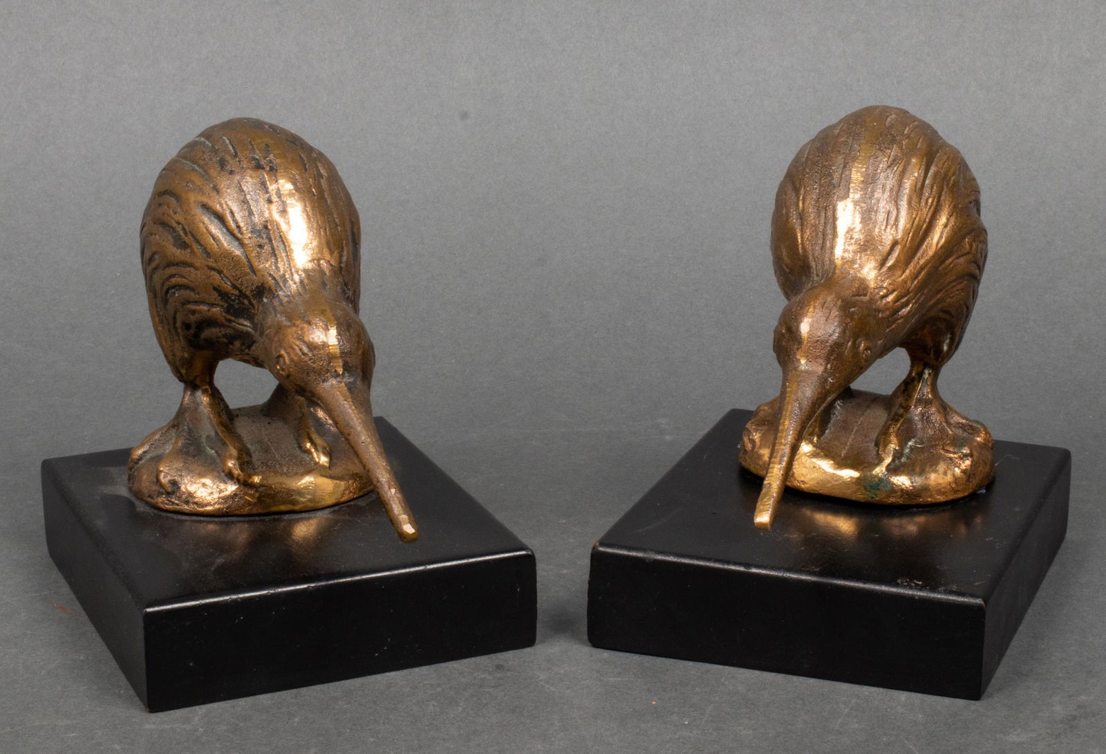 Odyssey Creations Bronze "Kiwi Bird" Bookends (1 of 5)