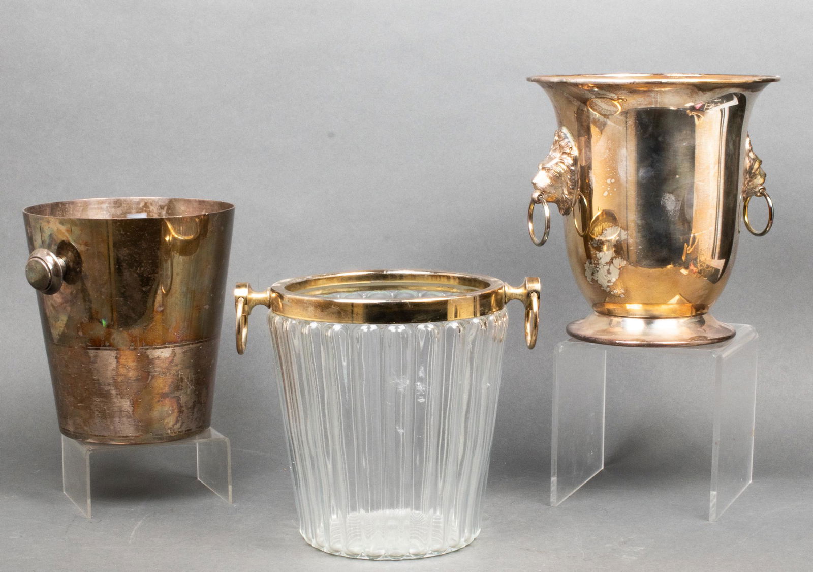 Silver-Plate Champagne Ice Buckets, 3 (1 of 7)