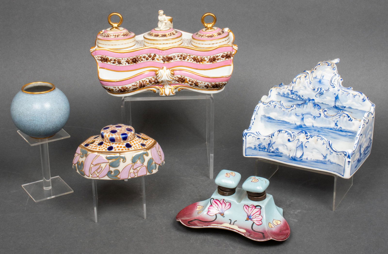 Assorted Continental Ceramic Articles, 5 (1 of 9)