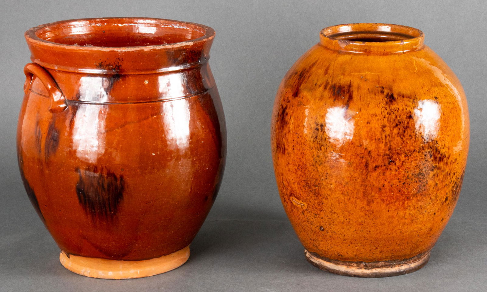 Manganese Glazed Stoneware Vessels, 2 (1 of 9)