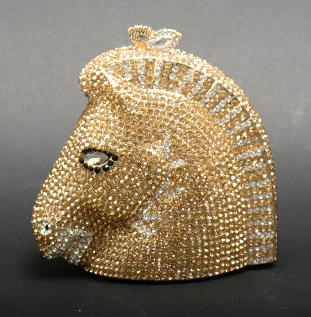 Charles Dary Swarovski Crystal Horse Head Purse (1 of 8)