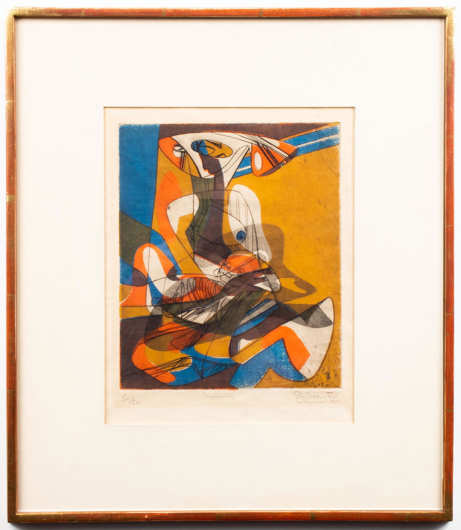 Stanley William Hayter "Maternity" Etching (1 of 6)