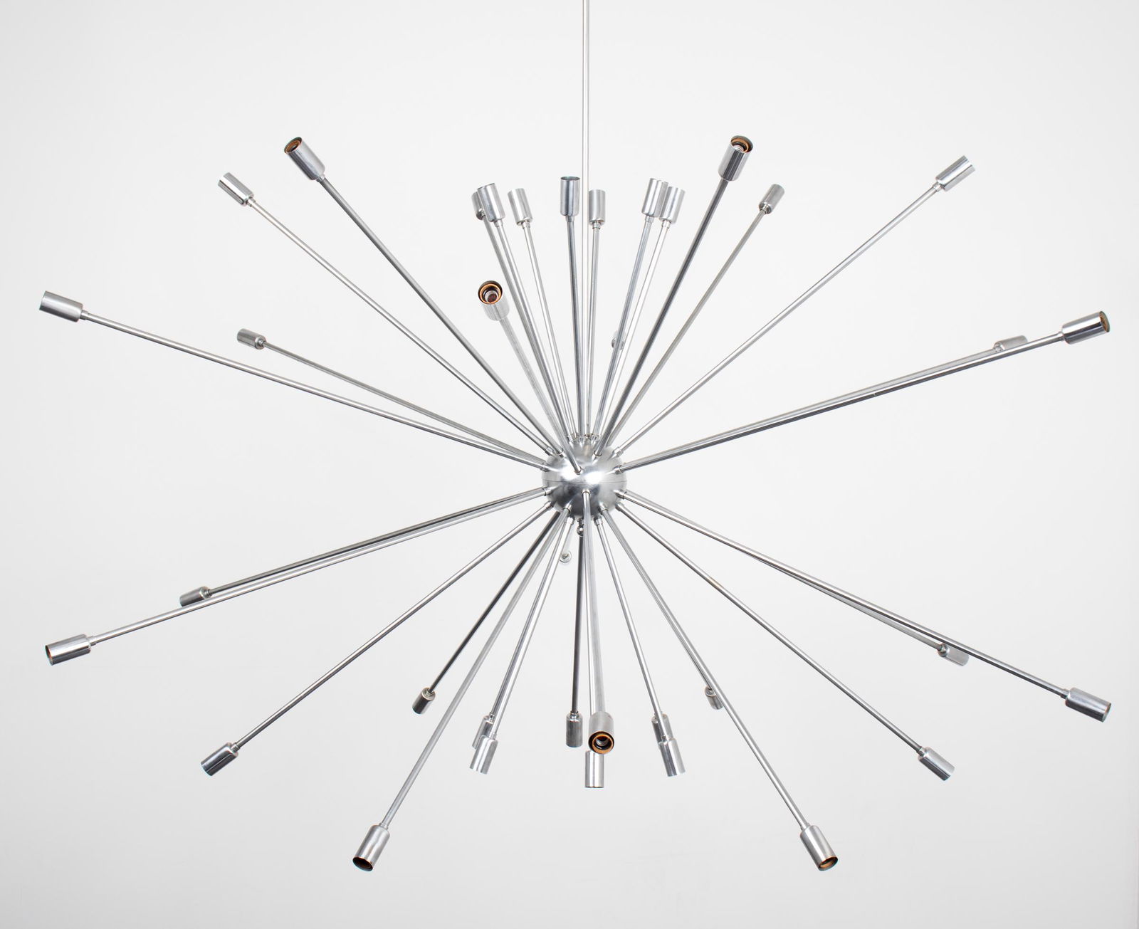 Modern Aluminum Sputnik Chandelier (1 of 6)