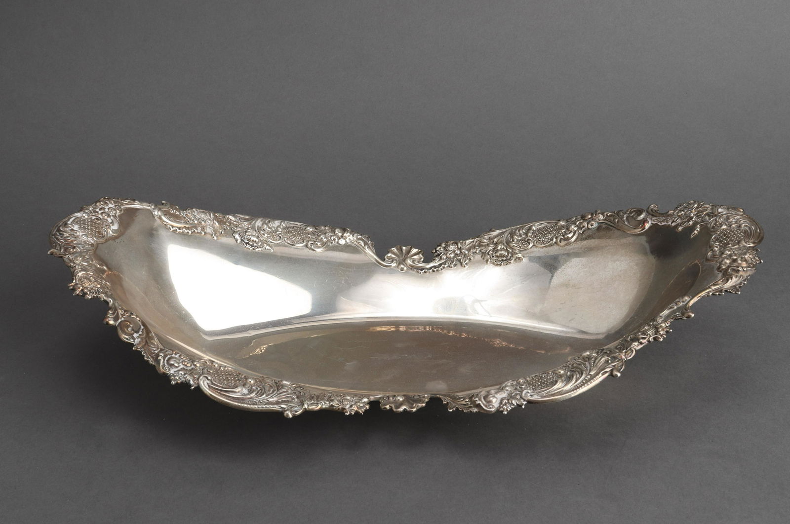 Howard & Co. Silver Oval Serving Dish (1 of 5)