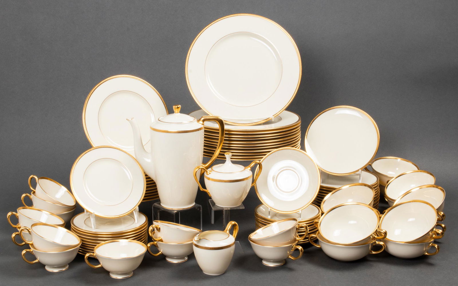 Lenox "Windsor" Pattern Partial Dinner Set, 74 Pcs (1 of 13)