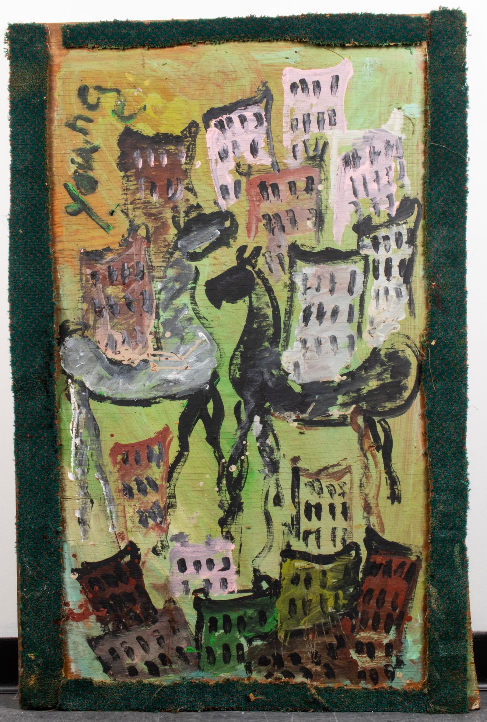 Purvis Young Folk / Outsider Art Mixed Media (1 of 6)