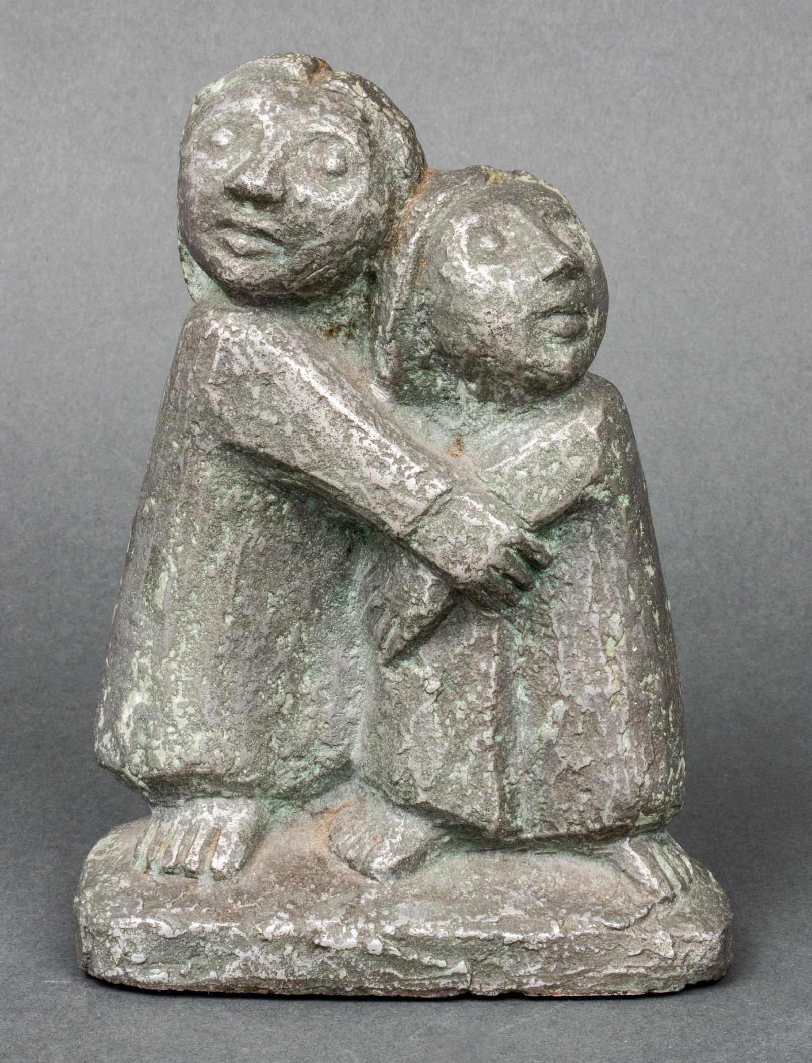 After Clement Renzi Embracing Figures Sculpture (1 of 14)