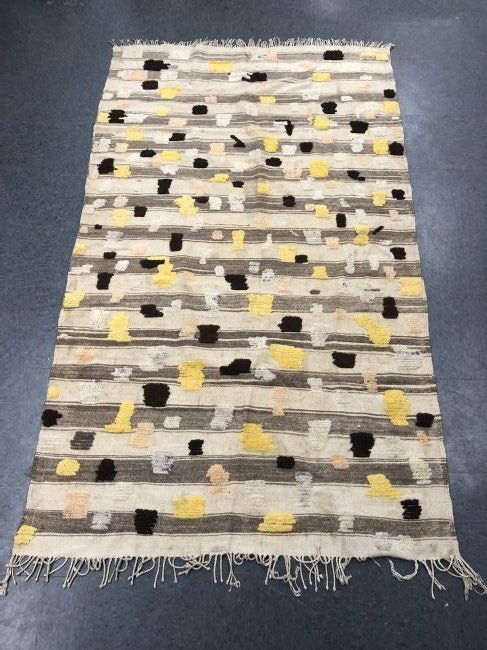 Moroccan Mixed Pile & Flatweave Rug, 7 (1 of 5)