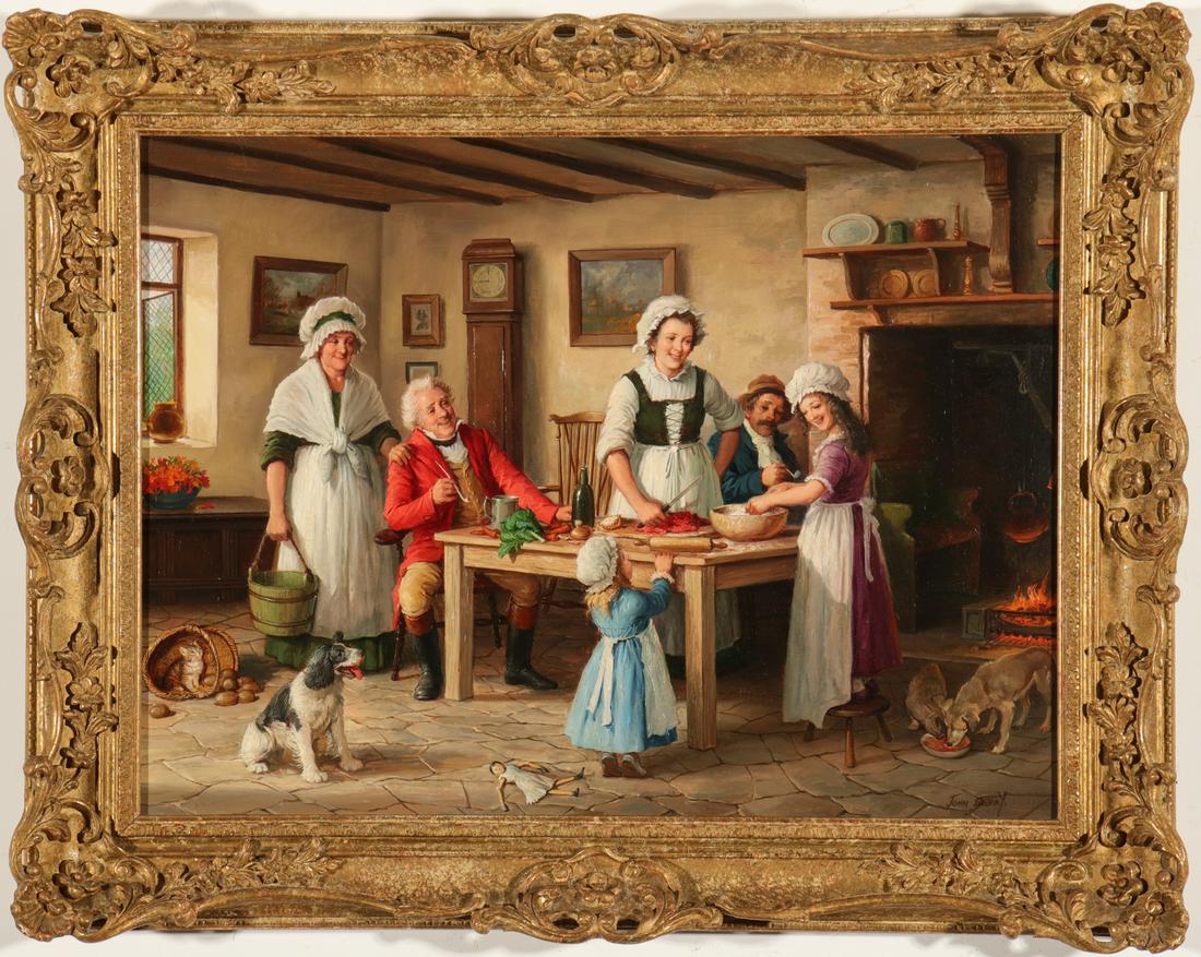 John Berry "Grandpa's Favourite" Oil on Canvas (1 of 16)