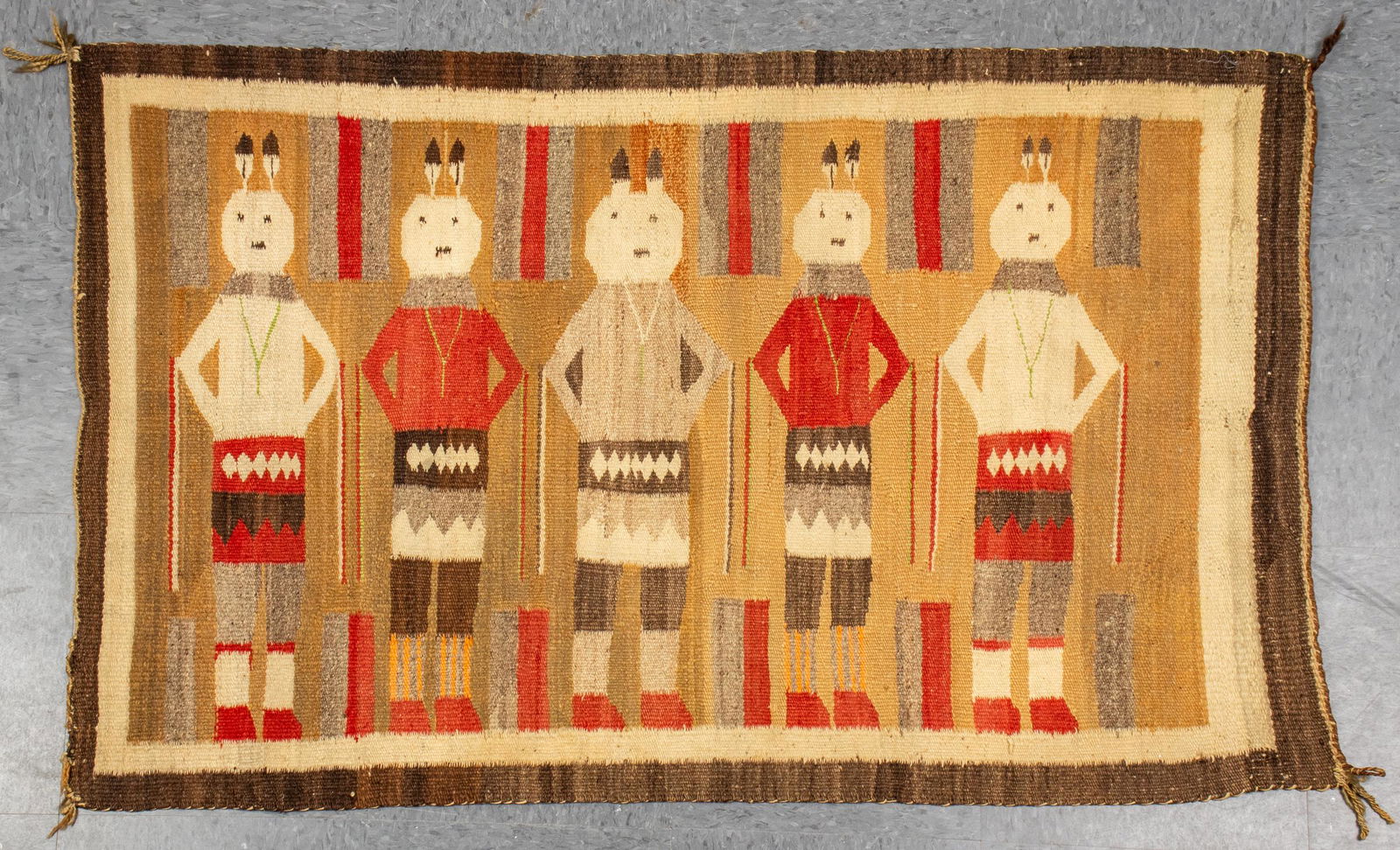 Navajo Native American Yeibichai Weaving (1 of 6)