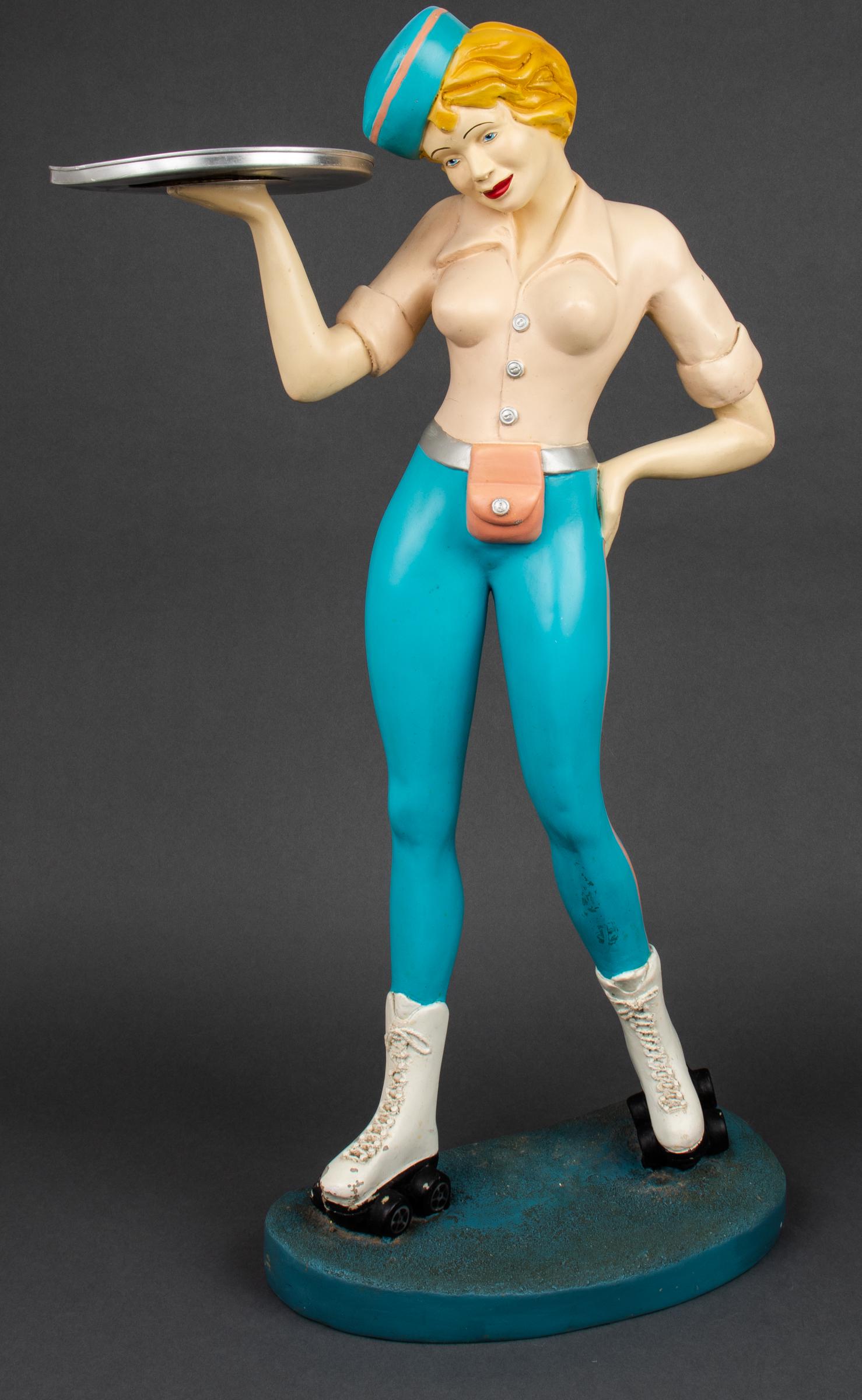 Whimsical Model Of A Carhop Waitress Stand (1 of 9)