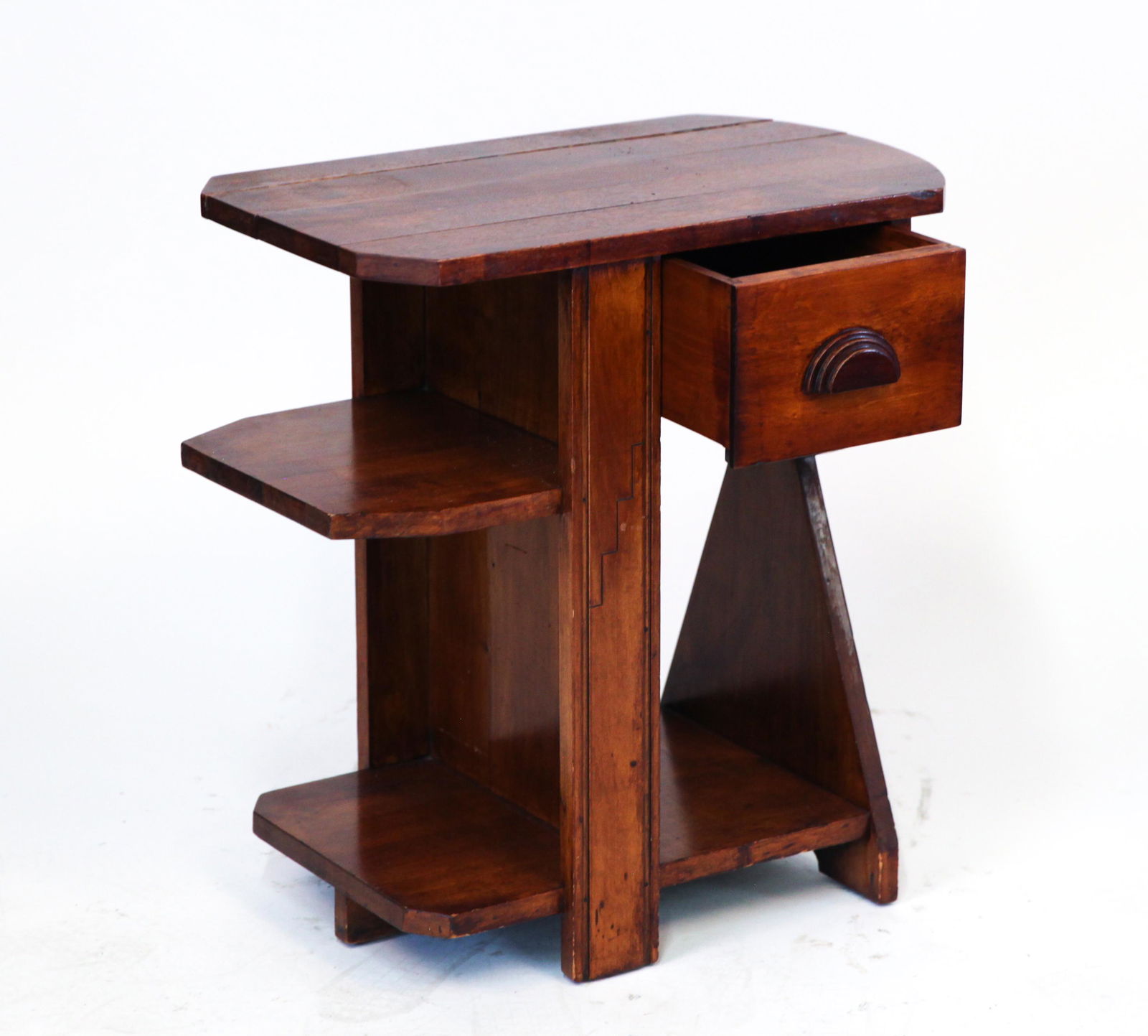 Arts and Crafts Oak Side Table (1 of 7)
