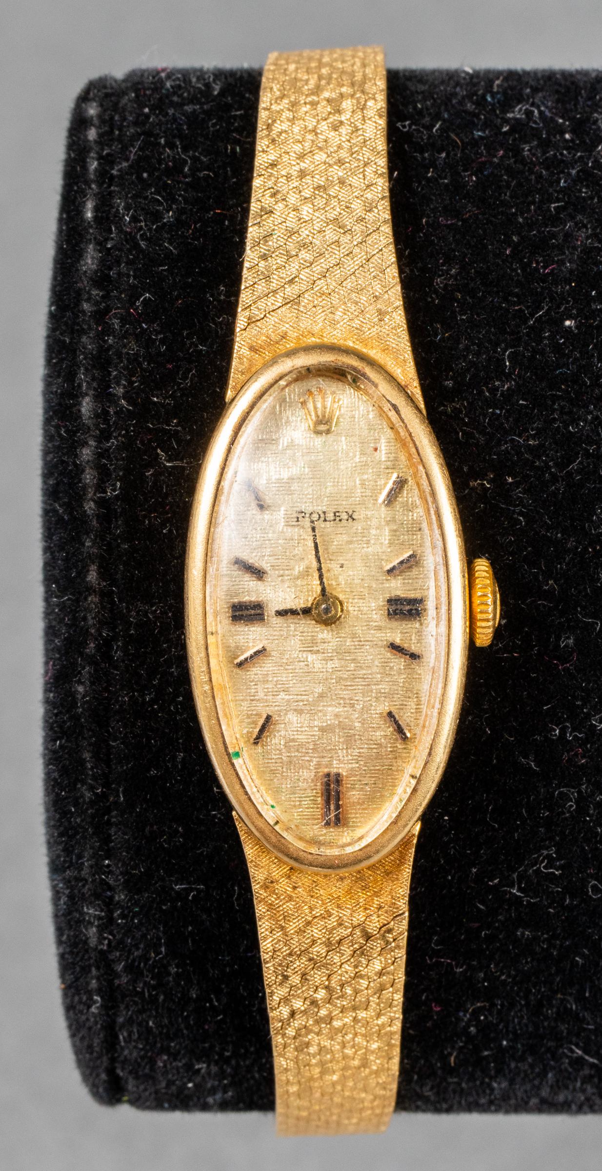Vintage 1970's Rolex Ladies Bracelet Dress Watch (1 of 10)