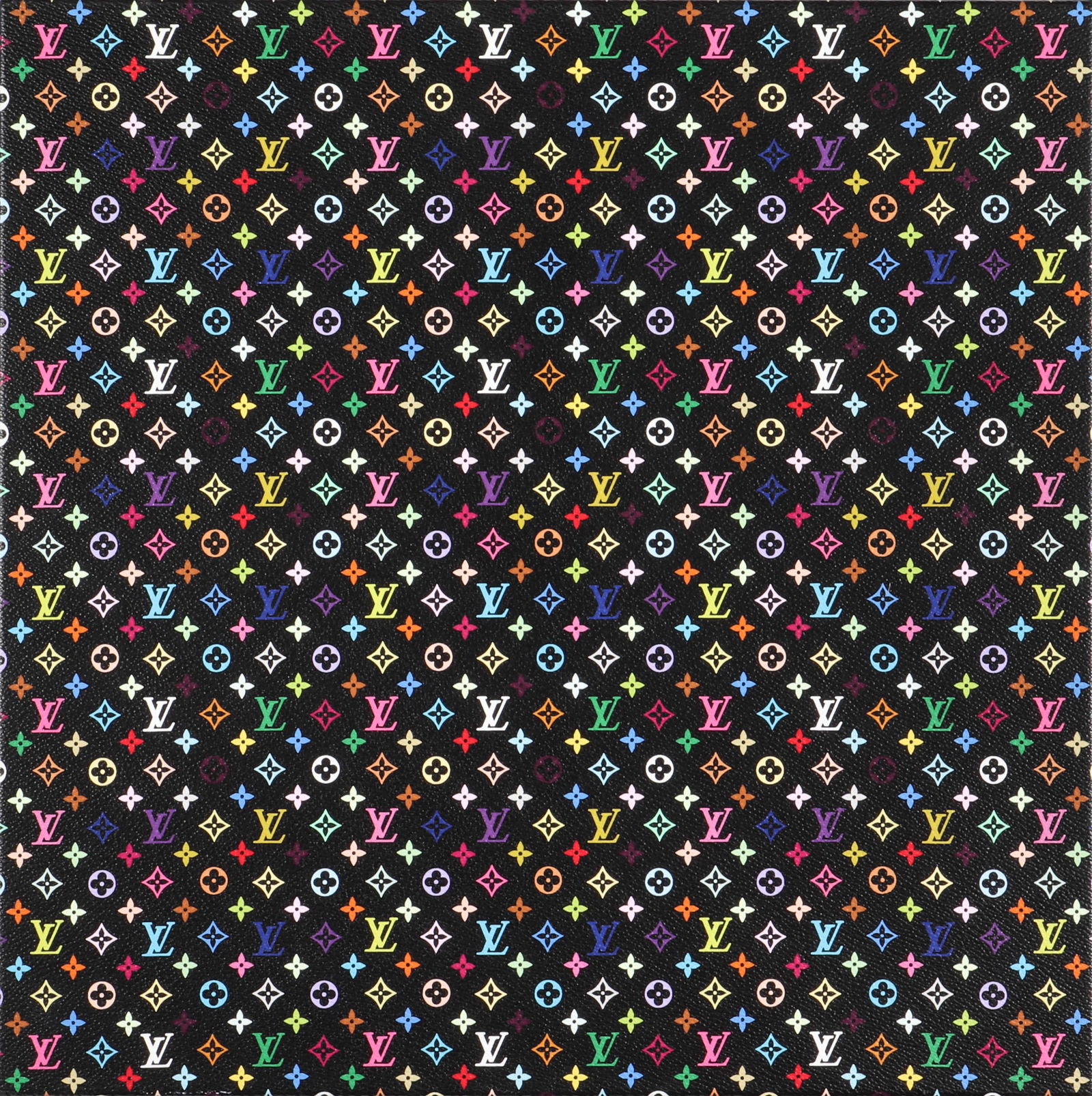 Murakami Louis Vuitton Monogram Screenprint (1 of 6)