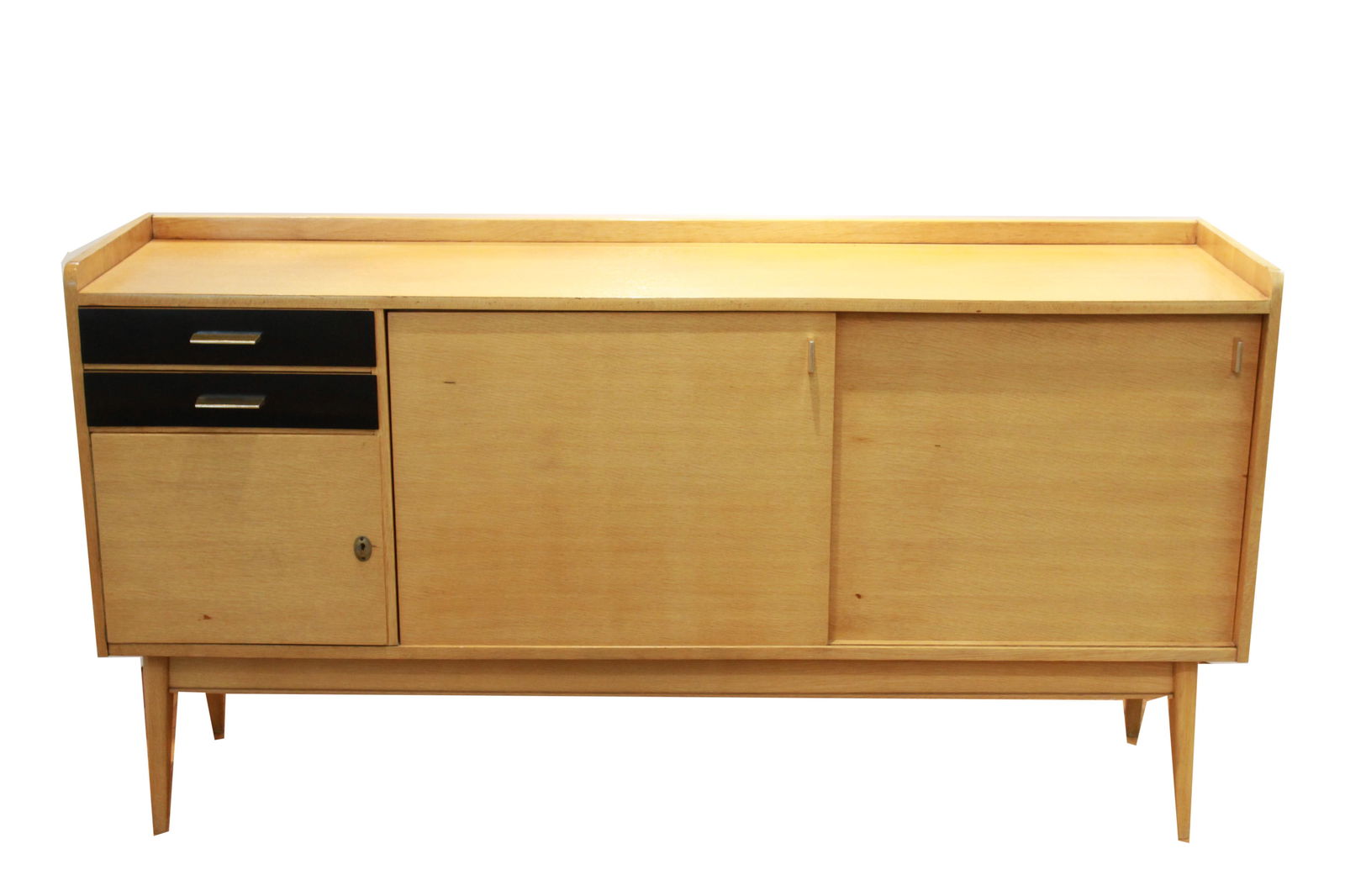 Maurice Pre Mid-Century Modern Oak Credenza (1 of 8)