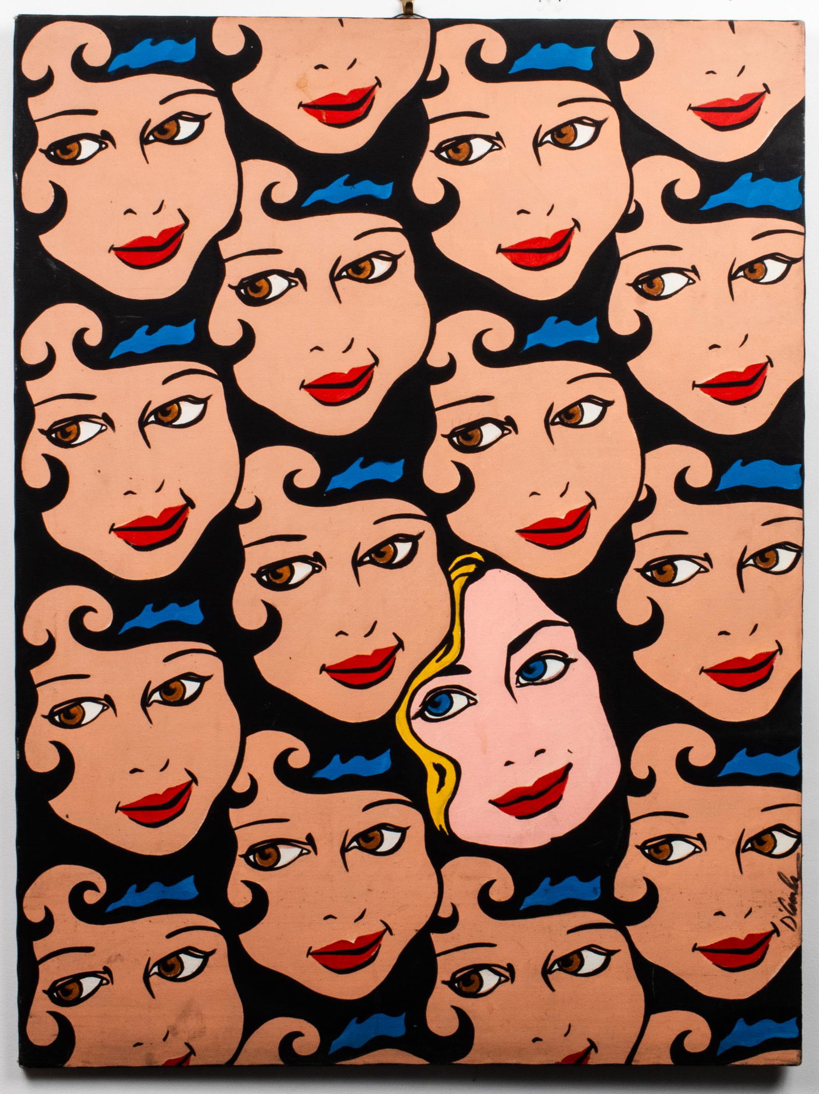 Roberta D'Cunha "Idol-Eyes" Acrylic on Canvas (1 of 8)