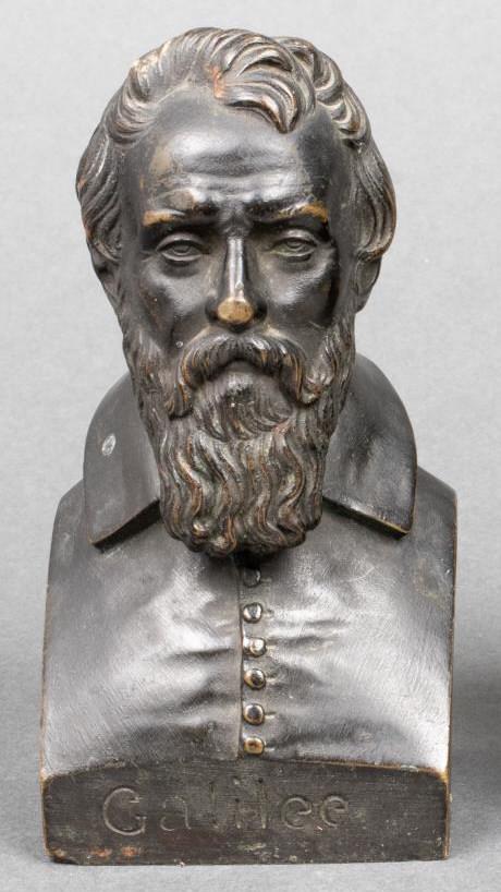 Chardigny "Galileo" Bronze Bust Desk Sculpture (1 of 10)