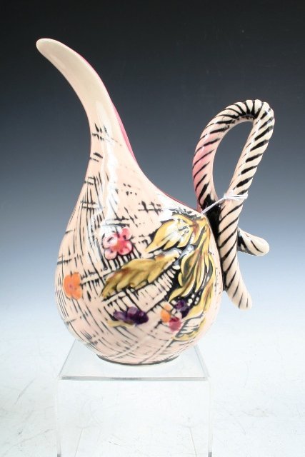 1955 Hull Pottery Blossom Flite Pitcher