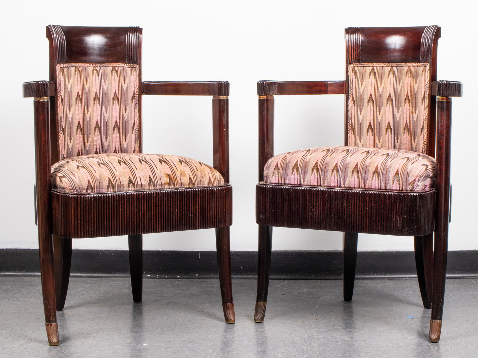Pierre Patout Art Deco Normandie Dining Chairs Pr (1 of 10)