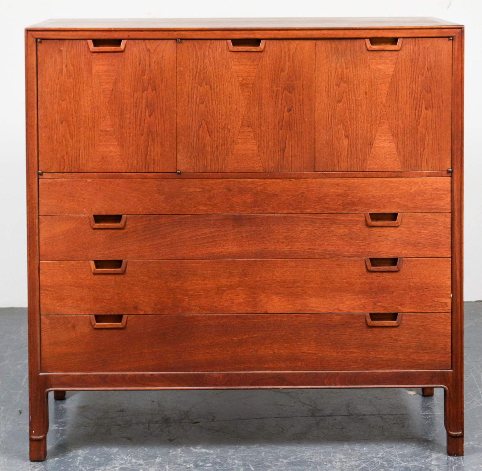 John Stuart Janus Collection Highboy Dresser (1 of 9)