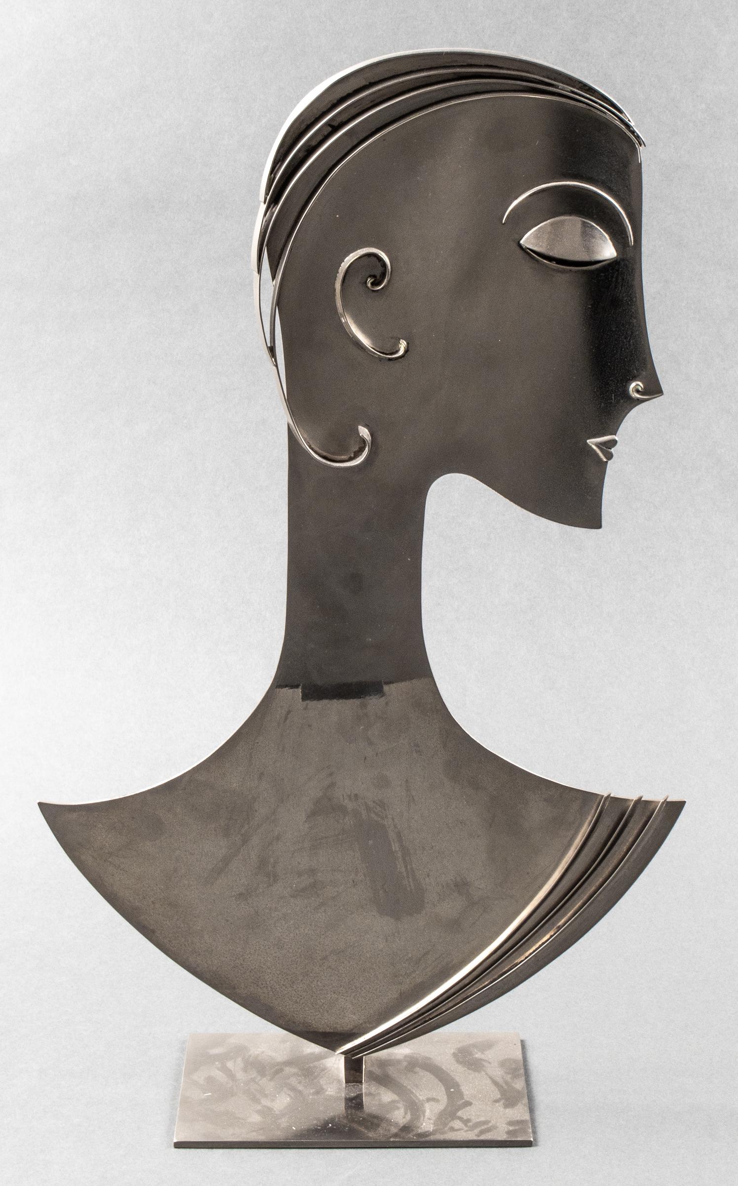 Franz Hagenauer Head of a Woman Modern Sculpture (1 of 10)